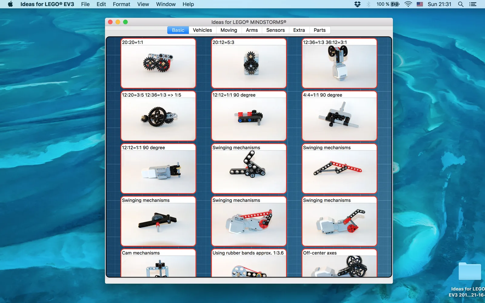 osX version