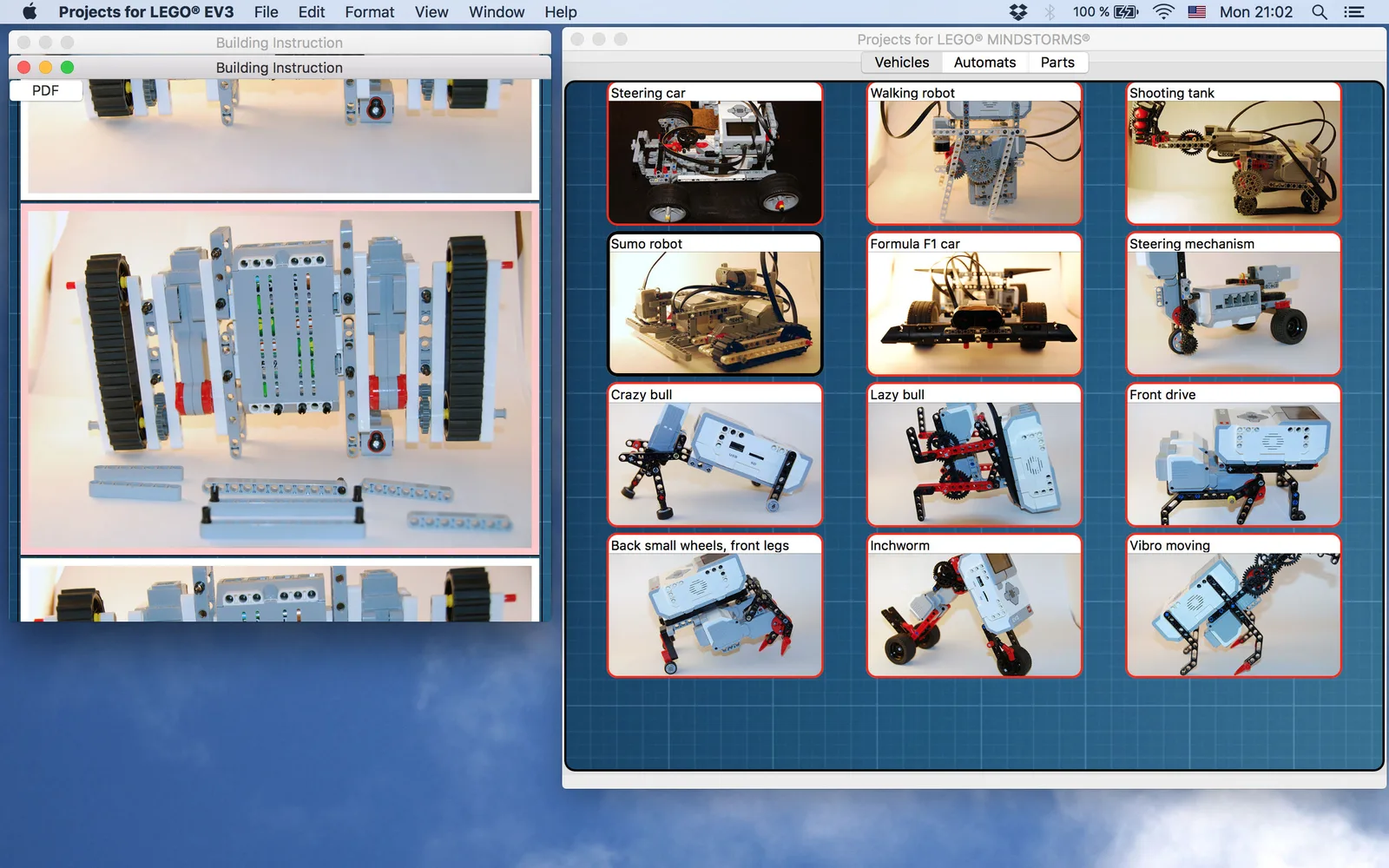 osX version