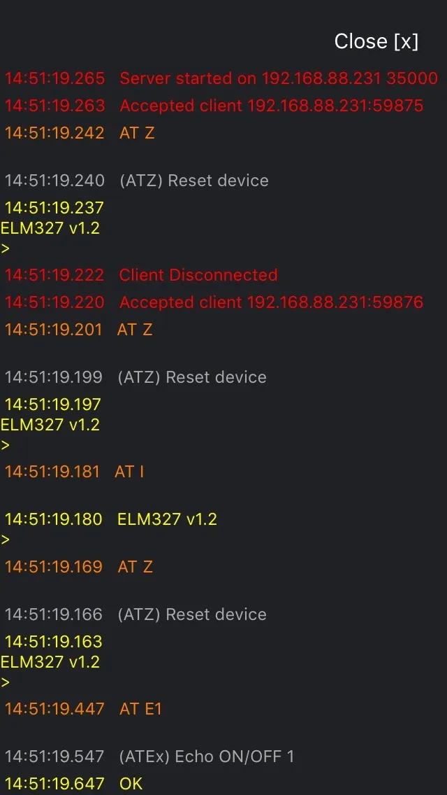 ios version logs