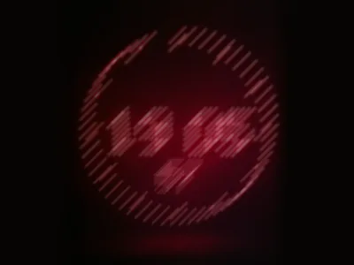 Blurred clock image