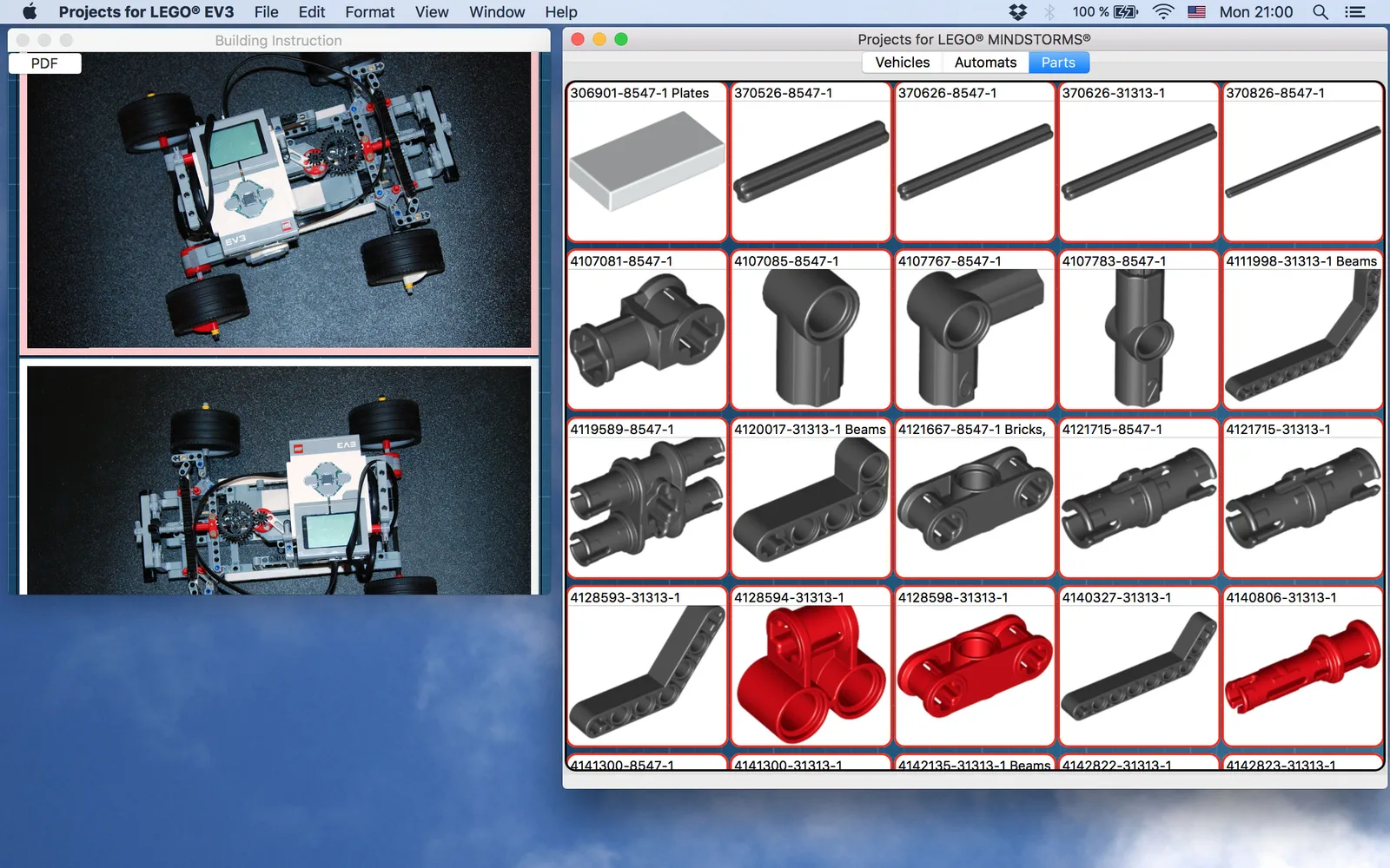 osX version