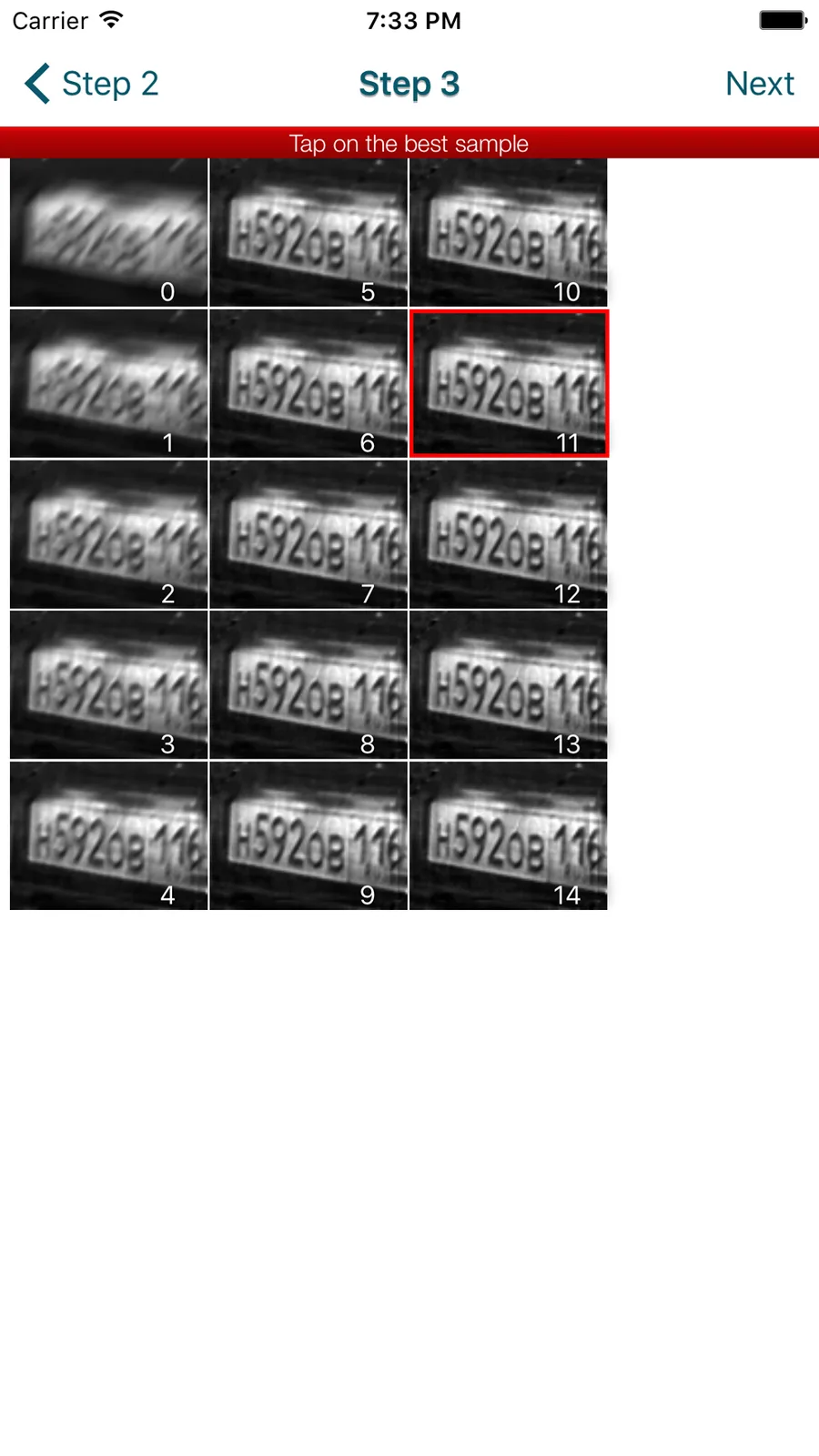 Select best one