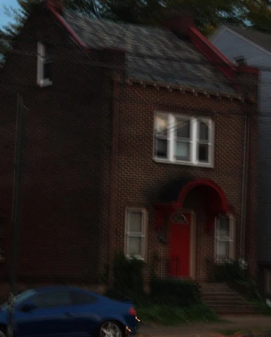 House blurred