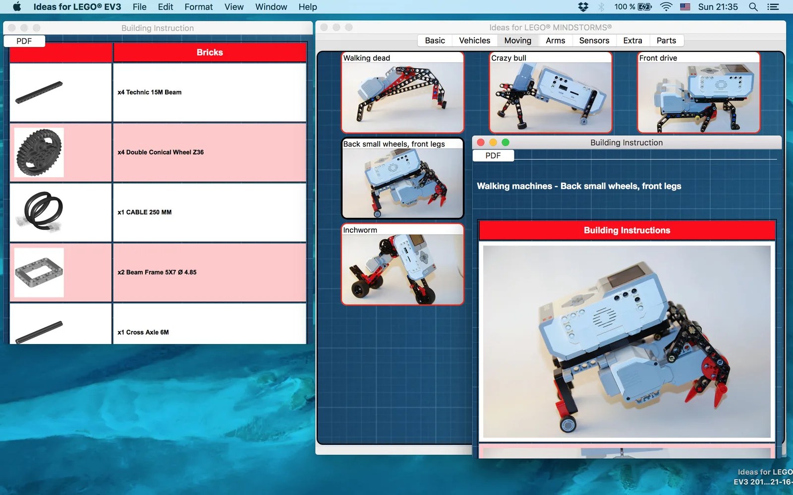 osX version