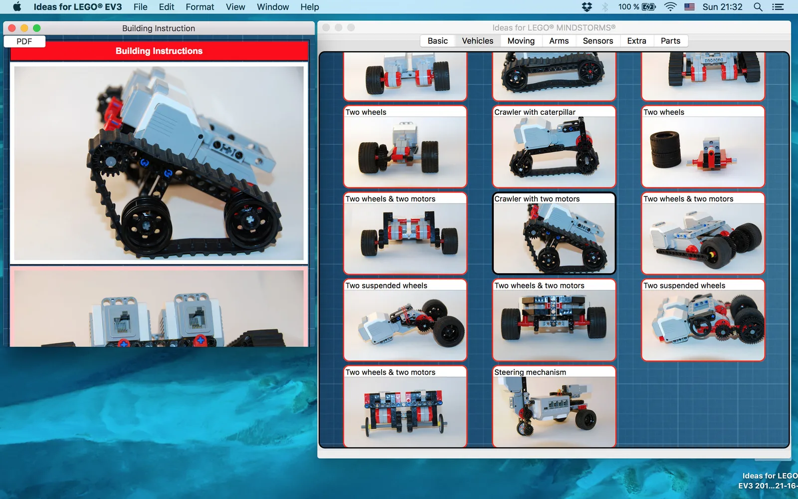 osX version